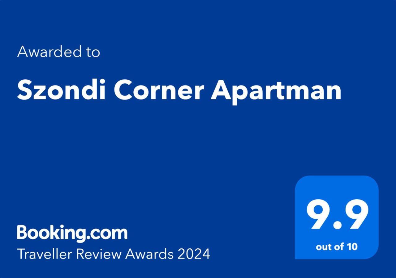 Szondi Corner Apartman Budapest Eksteriør billede
